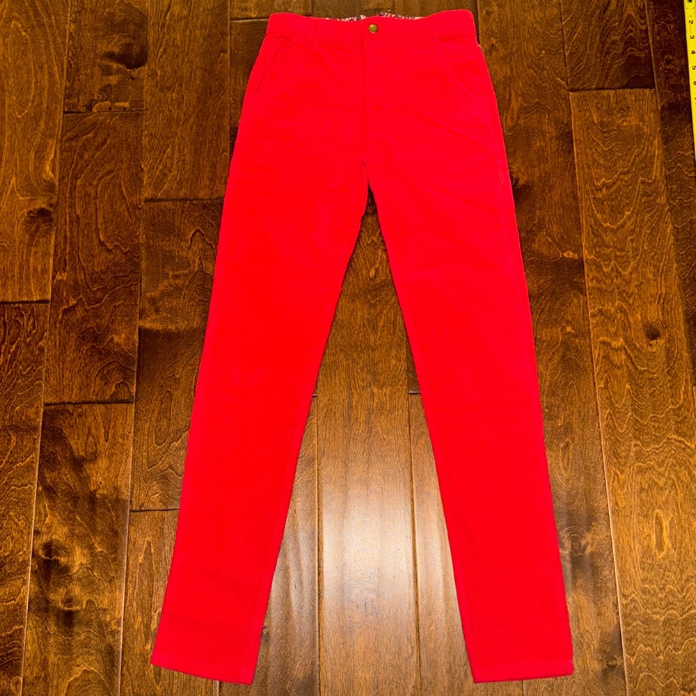 NWT BISBY Twiggy Cords  - Poppy Corduroy - 14 price is firm